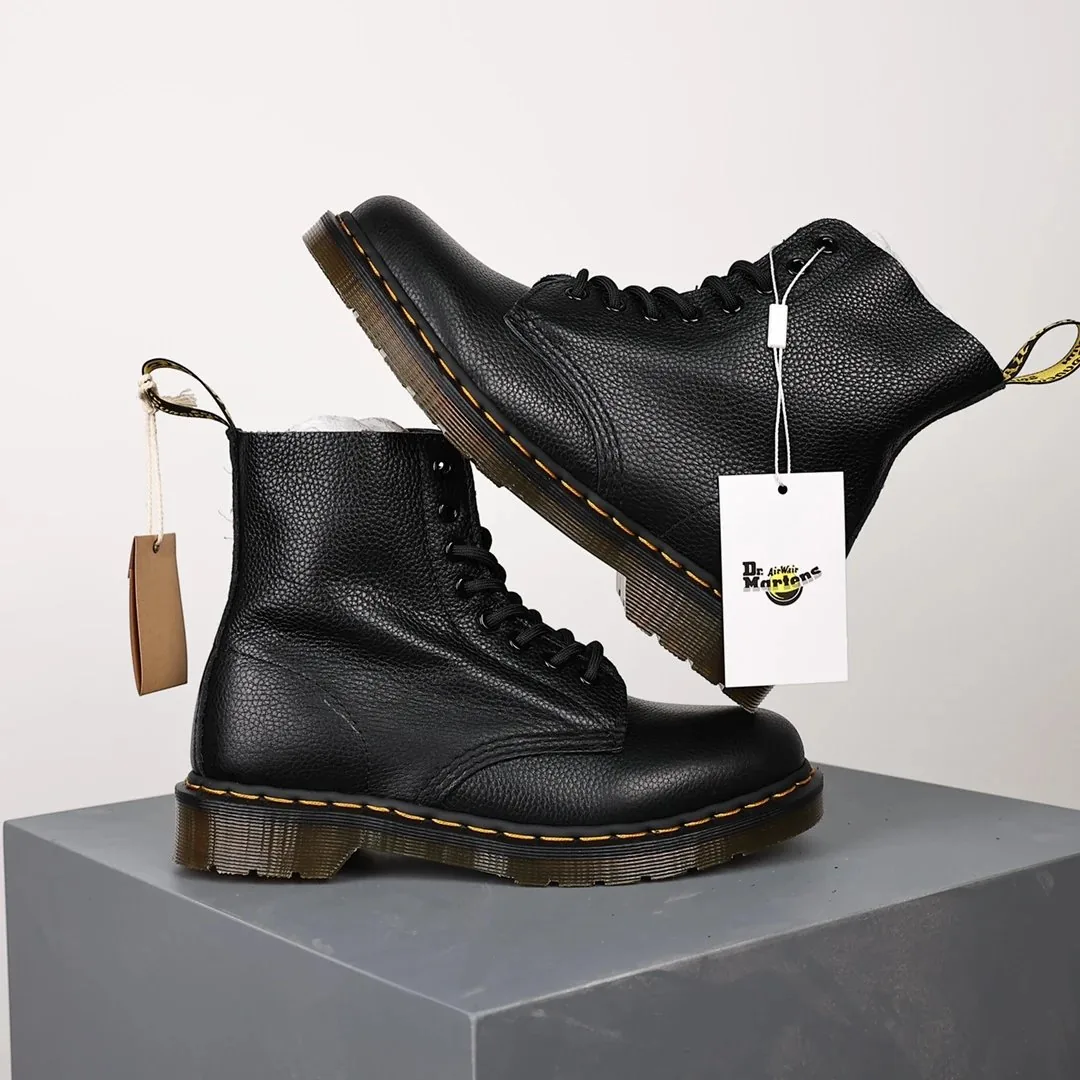 Dr. Martens 1460 Dr. Black Leather Sneakers — QC