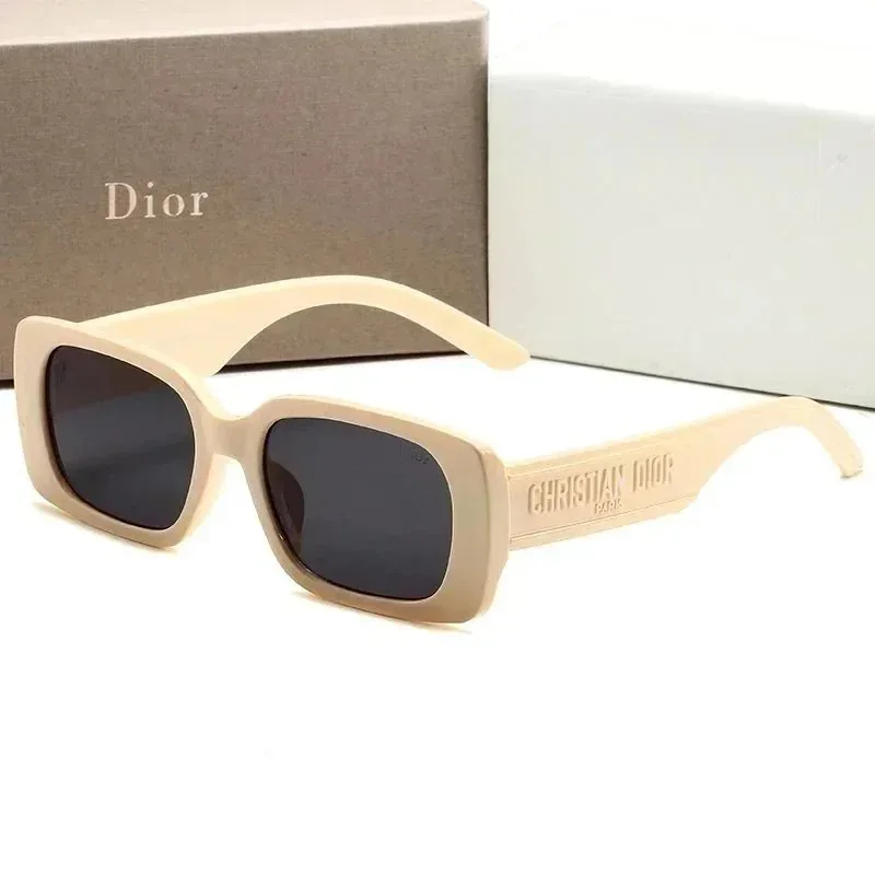 Christian Dior Logo Rectangular Sunglasses — Photo 9