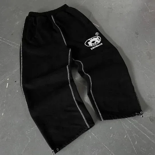 Striped Zip Sweatpants — photo 9