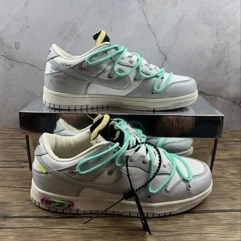 Nike Dunk Low Off-White Running Shoes — Photo 3