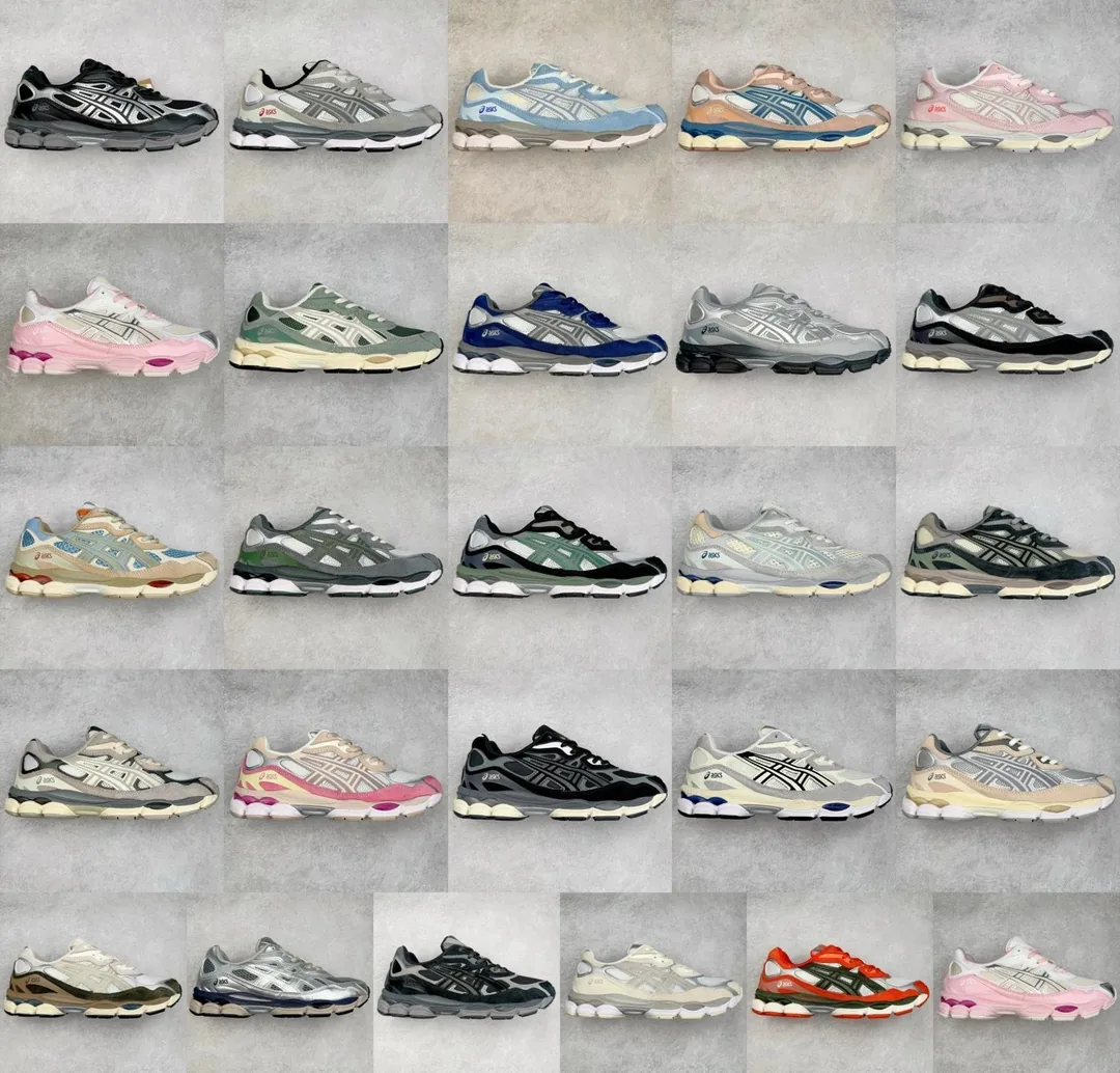 Asics Gel-NYC White Grey Runners