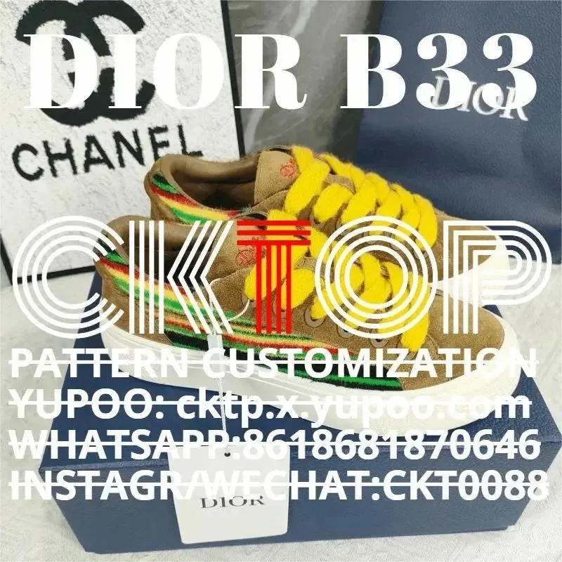 Dior B33 White Sneakers