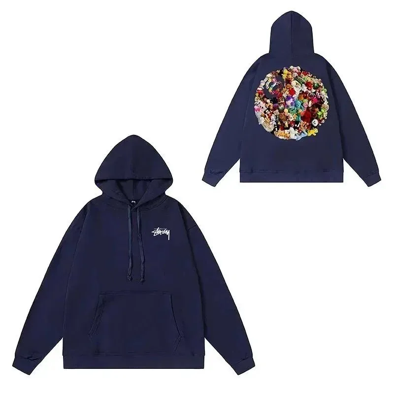 Black Eight Ball Letter Hoodie — Photo 11