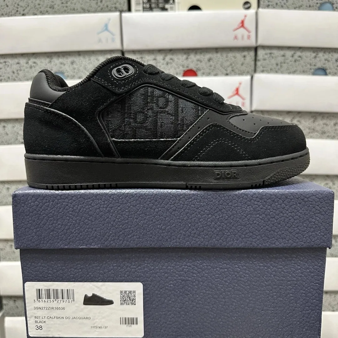Dior B27 Black White Low Sneakers — Photo 8