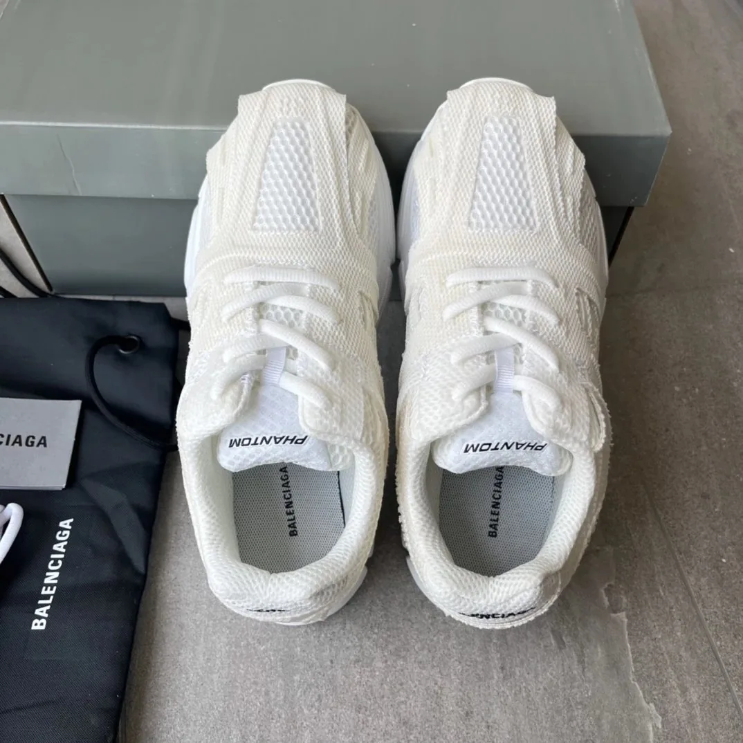 Balenciaga Phantom White Trainer Low-Top — QC