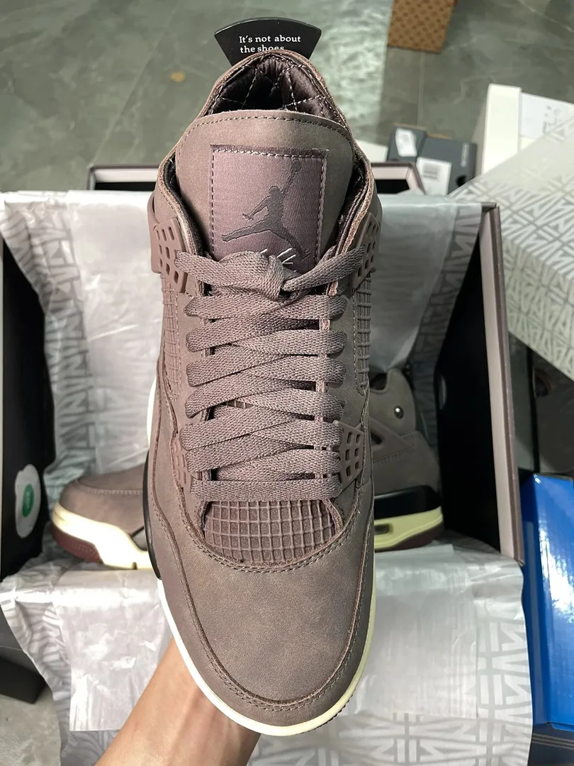 Jordan 4 Black White MM4 Sneakers — photo 3
