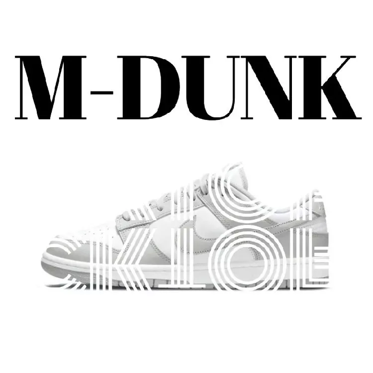 Nike Dunk Low Lace-Up Running Shoes — Photo 15