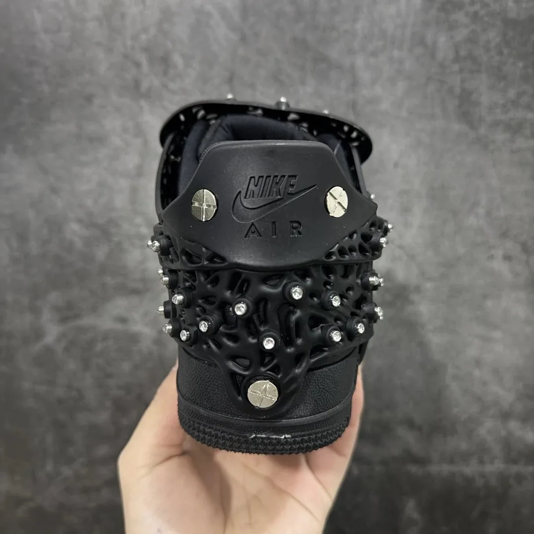 Black White Jordan 1 Leather — photo 6