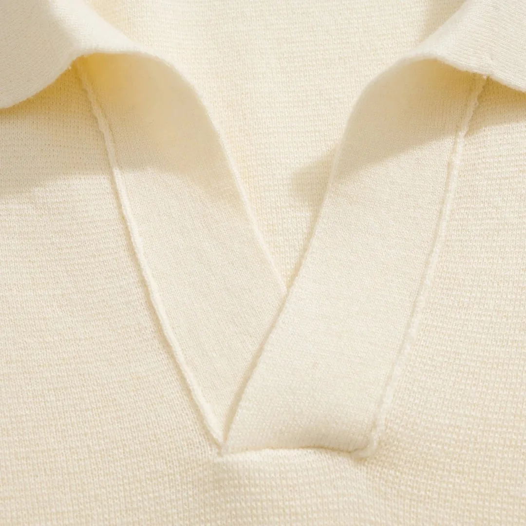 Knit Detail Tee — Photo 15