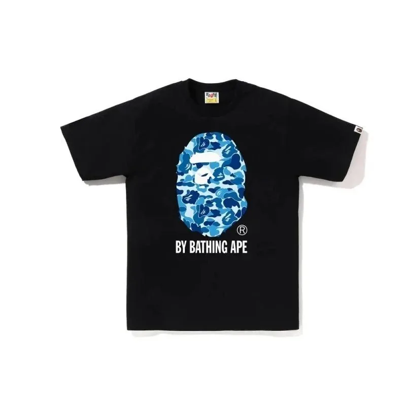 BAPE Blue Camo Ape Head T-Shirt — photo 5