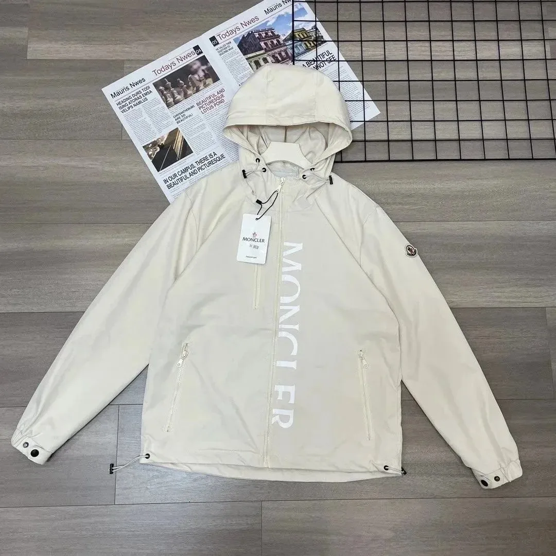 Hooded Windbreaker Jacket — Photo 4