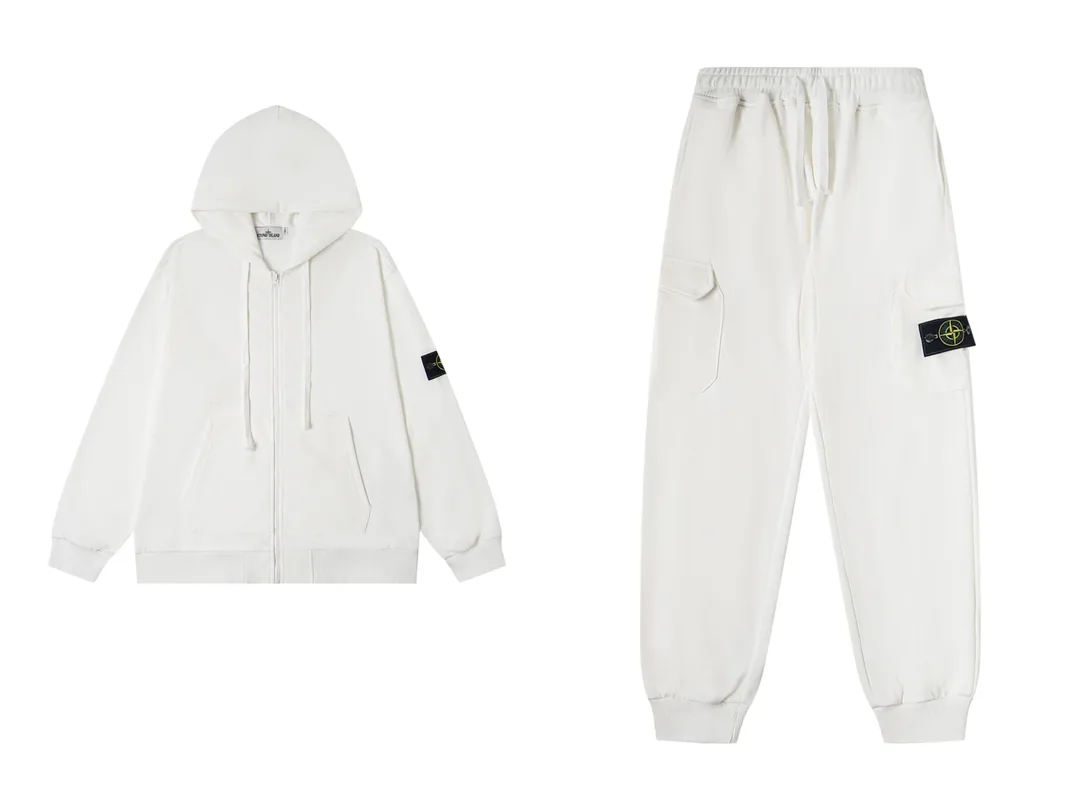 Zip Hooded Sweatshirt Set — Photo 3