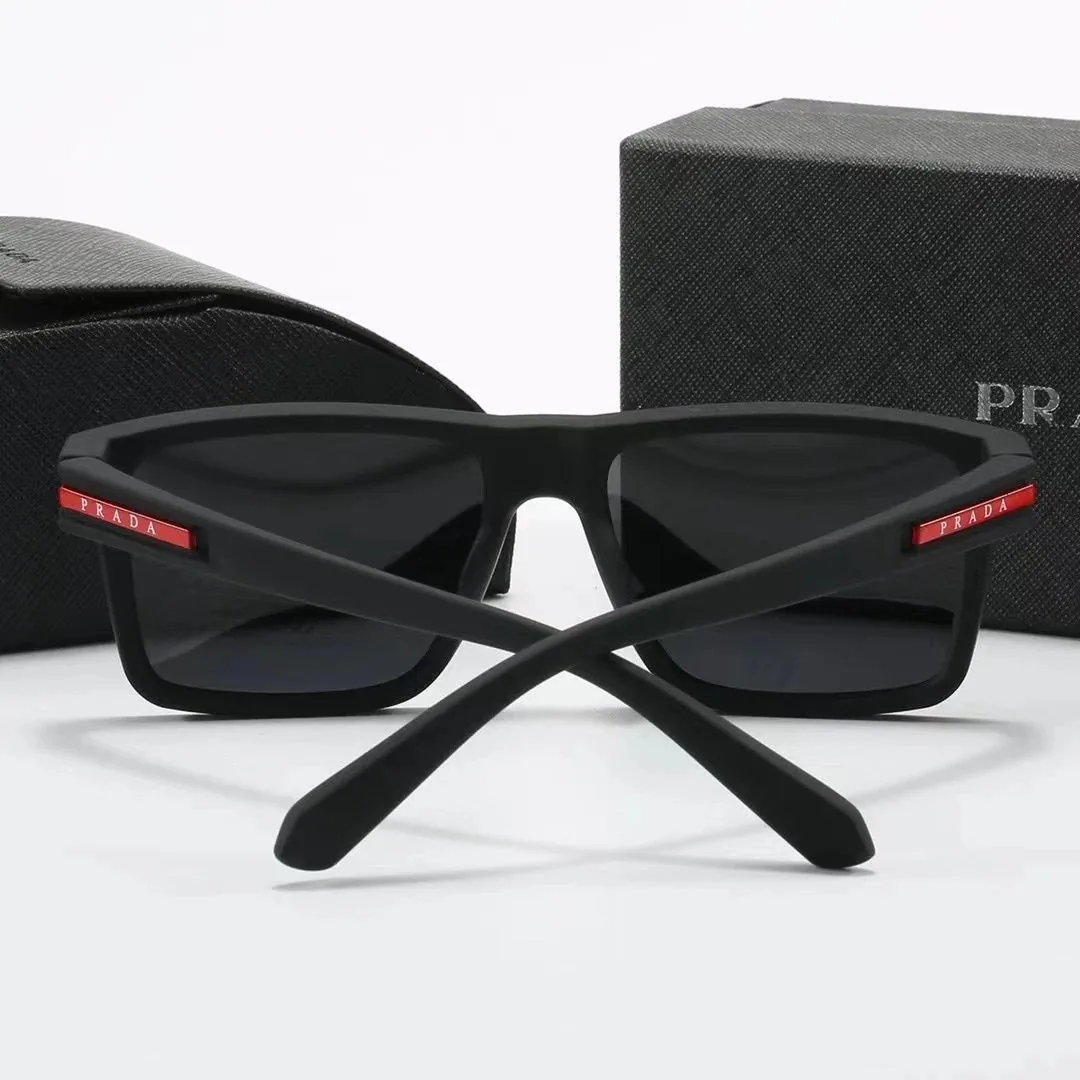 Prada Linea Rossa Rectangular Sunglasses — QC
