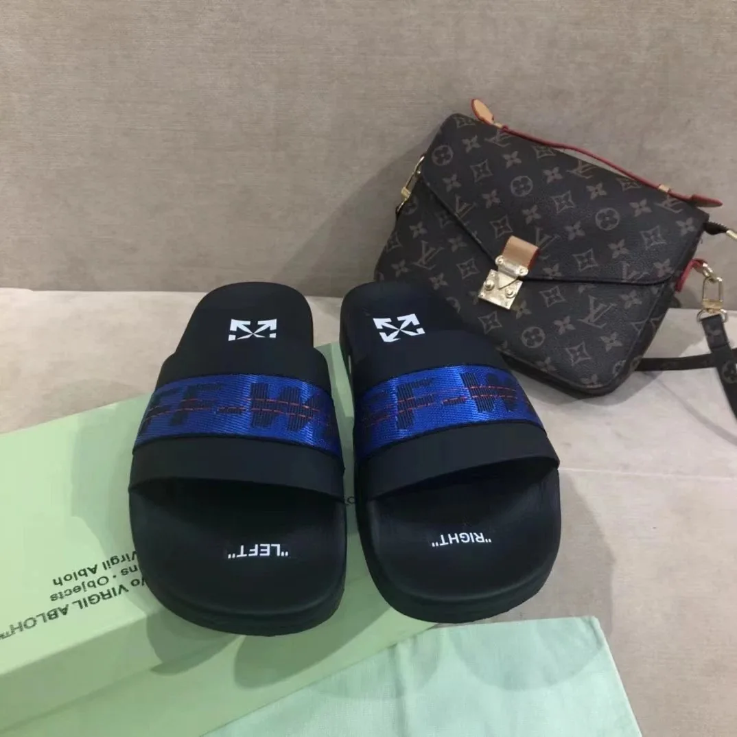 Off-White Industrial Slides — QC