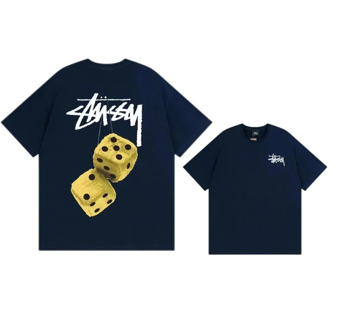 Stussy Flaming Cards T-Shirt — QC