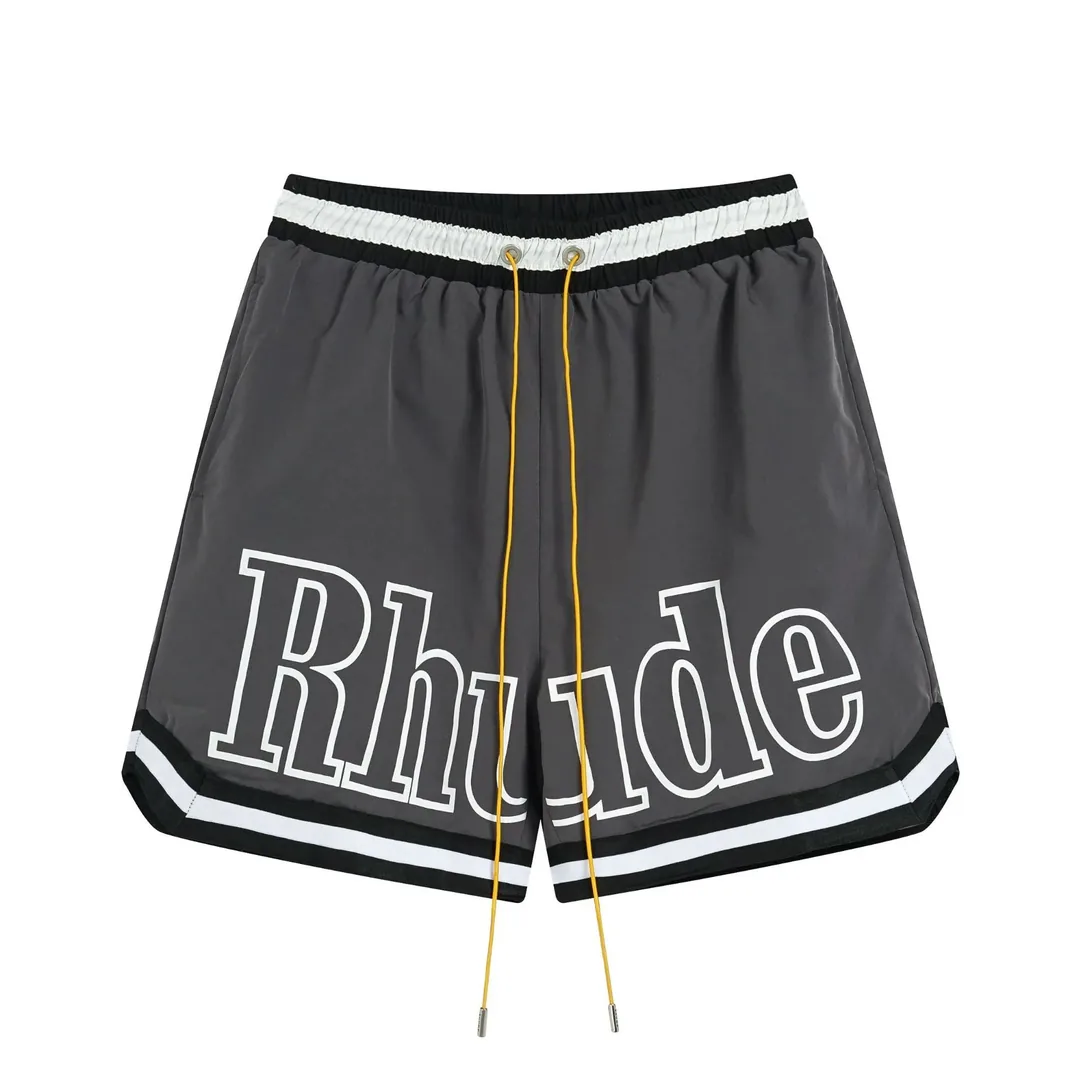 Rhude Letter Logo Knit Shorts — Photo 10