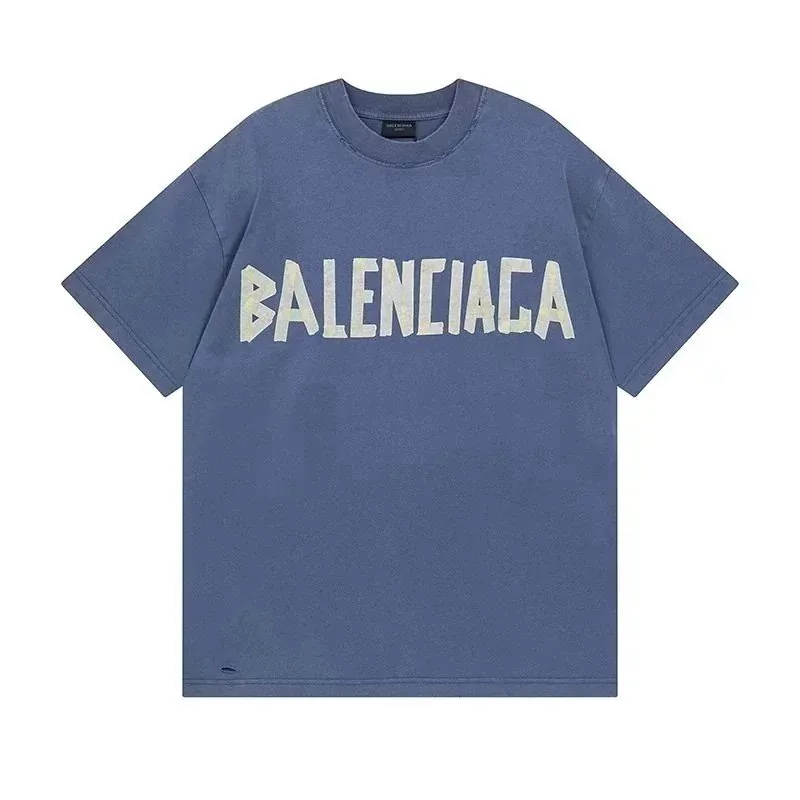 Balenciaga Logo Print Washed T-Shirt
