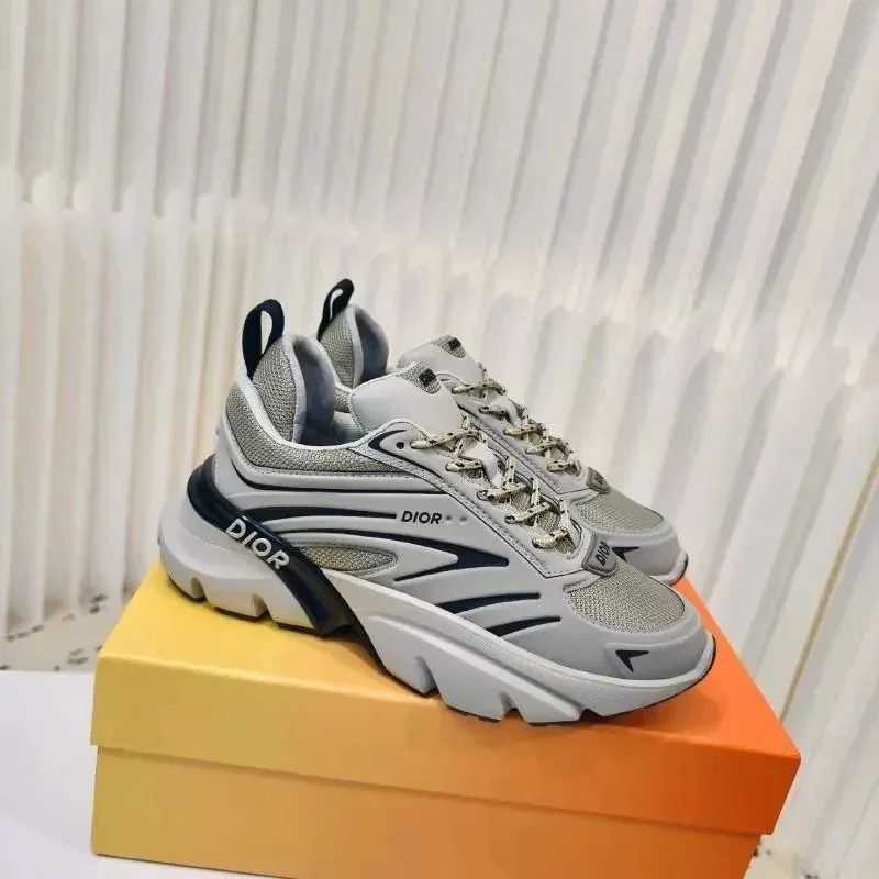 Dior Vibe Silver Running Shoes — QC