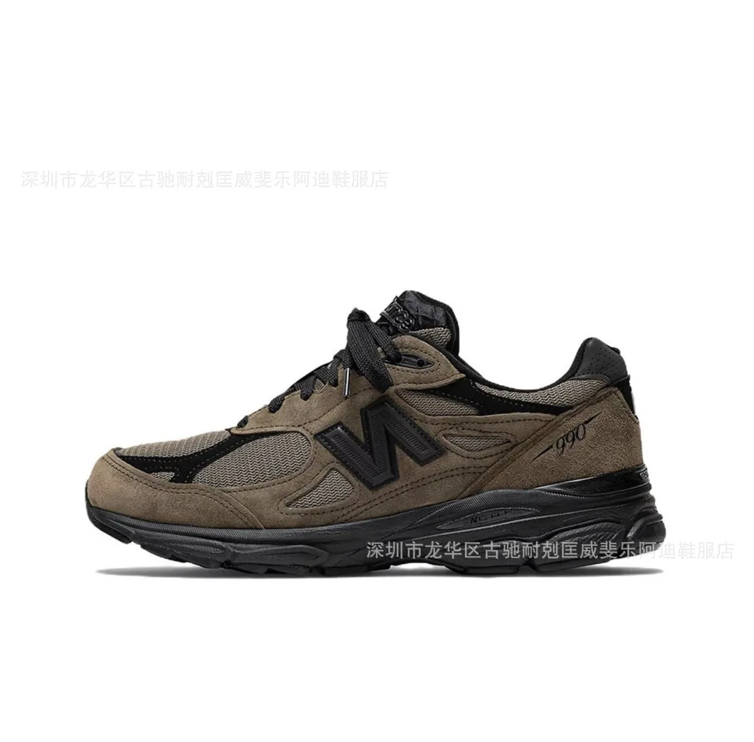 New Balance 990 Grey Dad Shoes — Photo 13