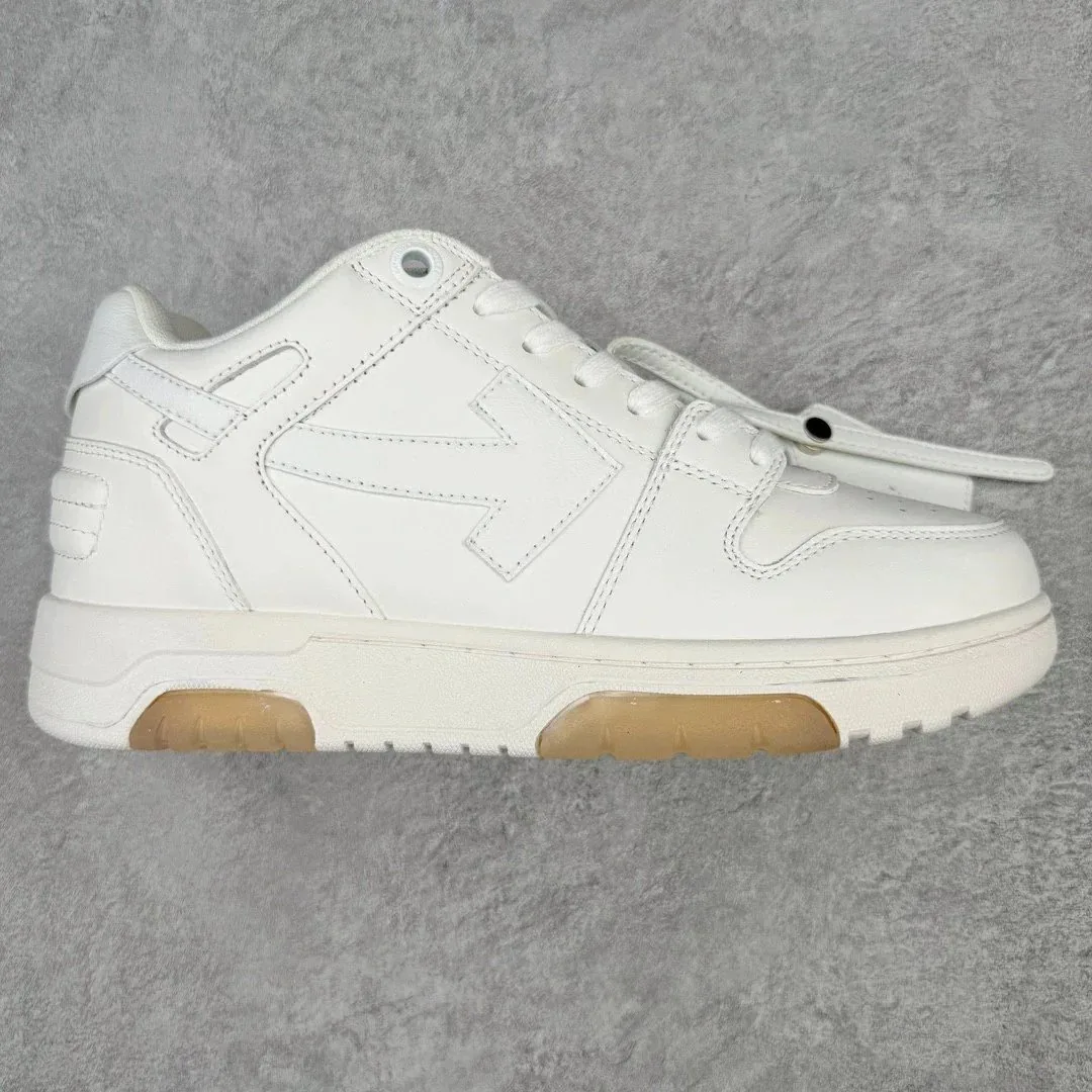 Off-White Out Of Office Lace-Up Low-Top Sneakers — QC