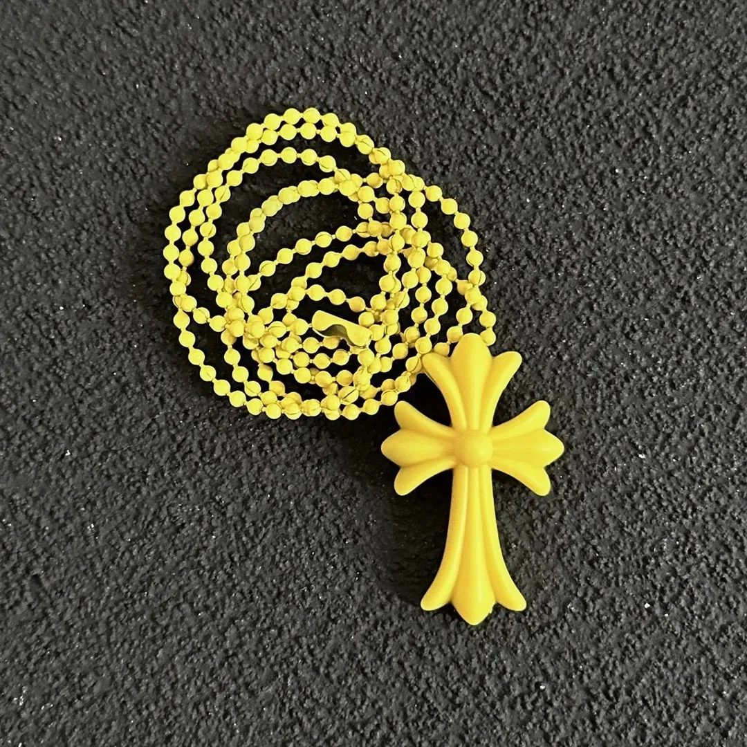 Chrome Hearts Resin Cross Necklace — Photo 12