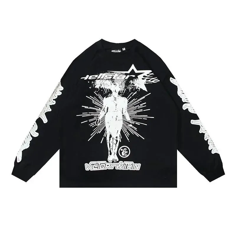 Hellstar Graphic Long Sleeve T-Shirt Collection — QC