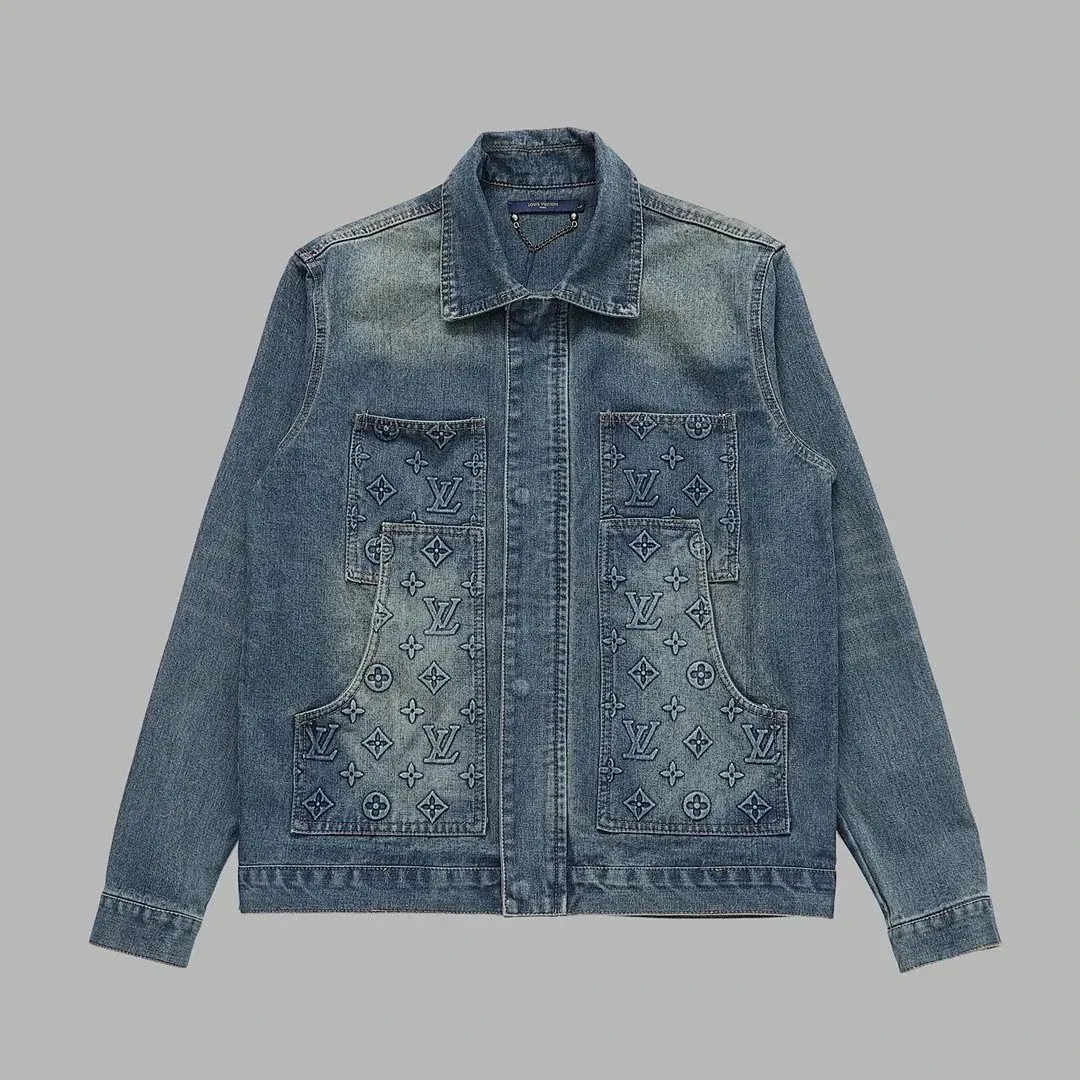 Louis Vuitton Monogram Denim Trucker Jacket — Photo 10