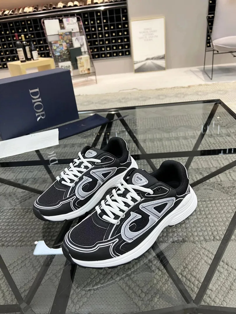 Dior B30 Grey Trainers — photo 3