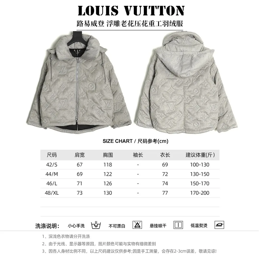 Louis Vuitton Embossed Monogram Down Jacket — photo 12