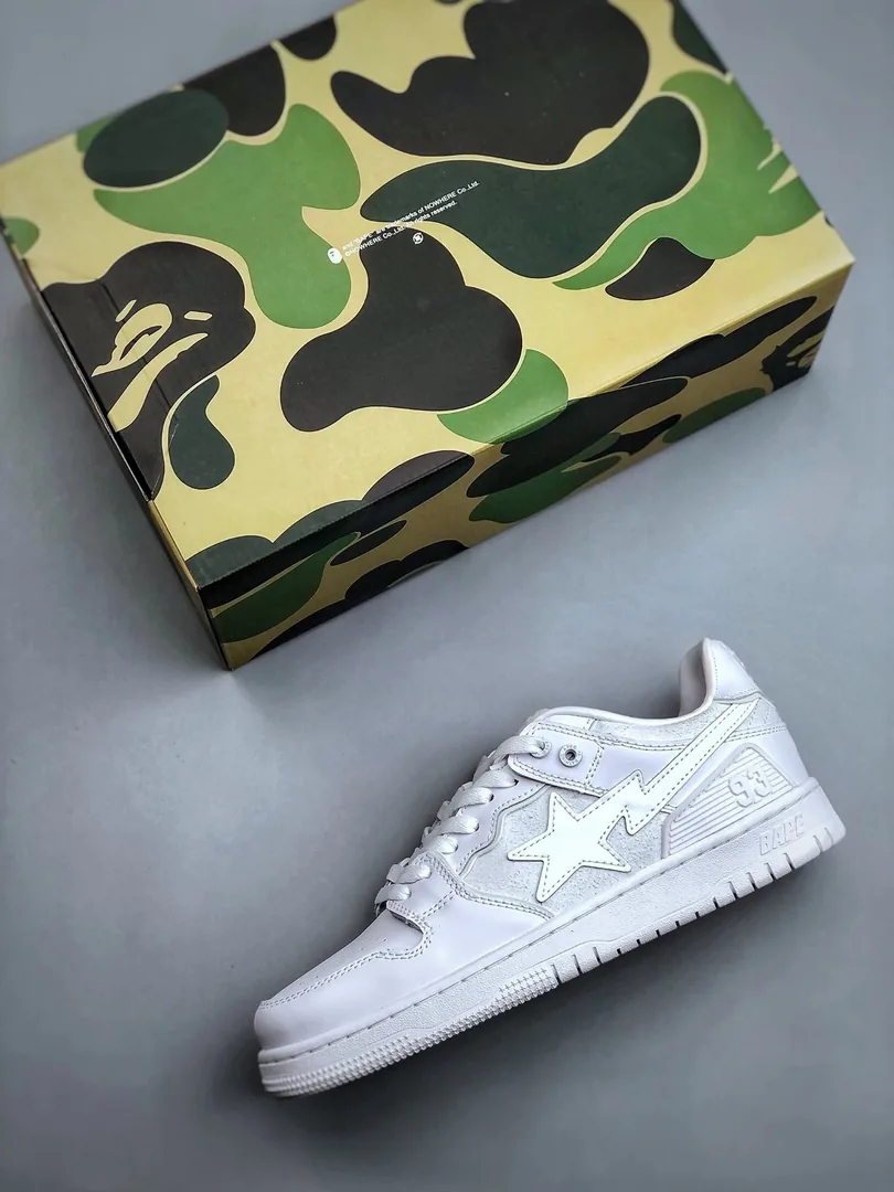 Bape Sta Bapesta Blue Black Low — Photo 11