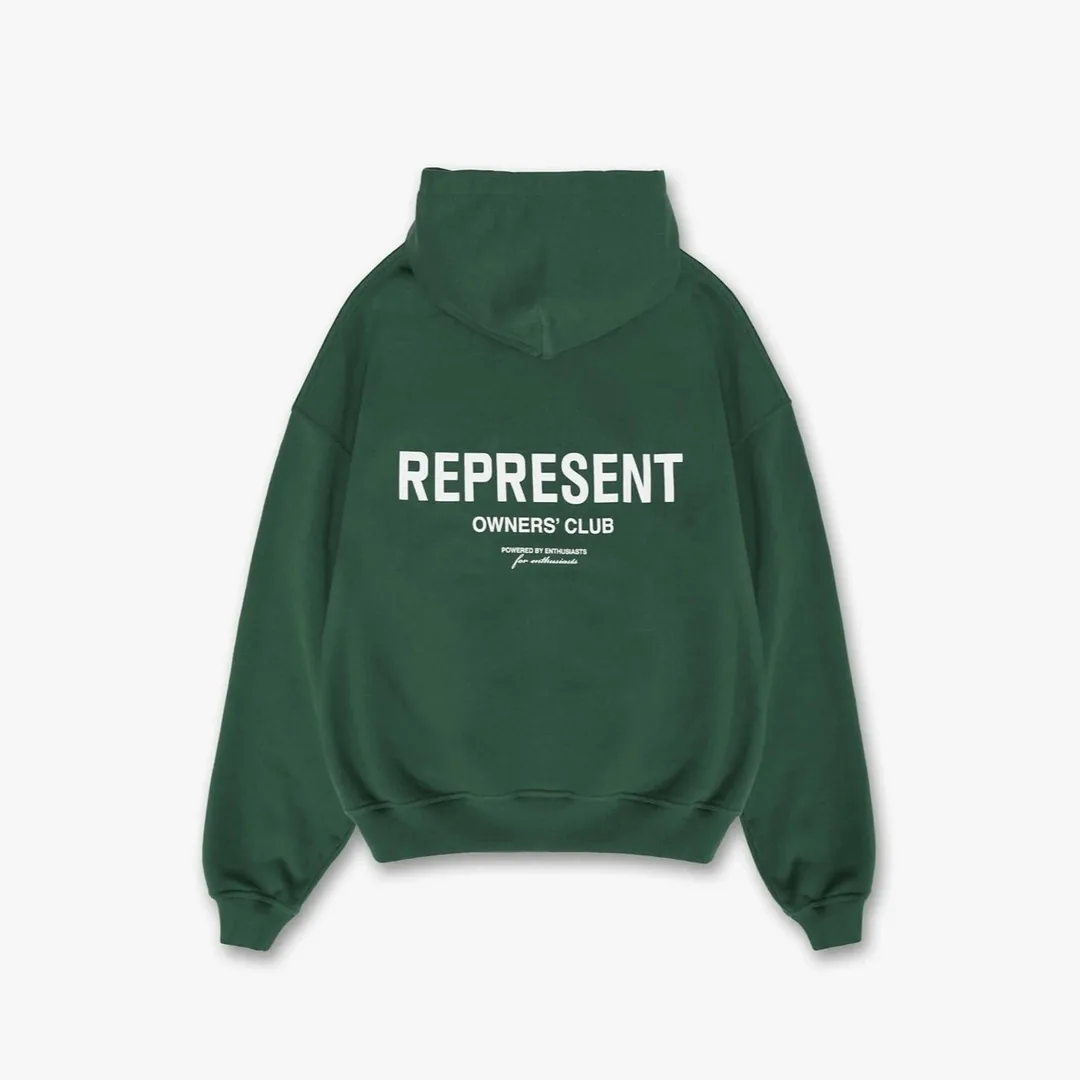 Represent Icon Sunset Print Hooded Hoodie — Photo 3