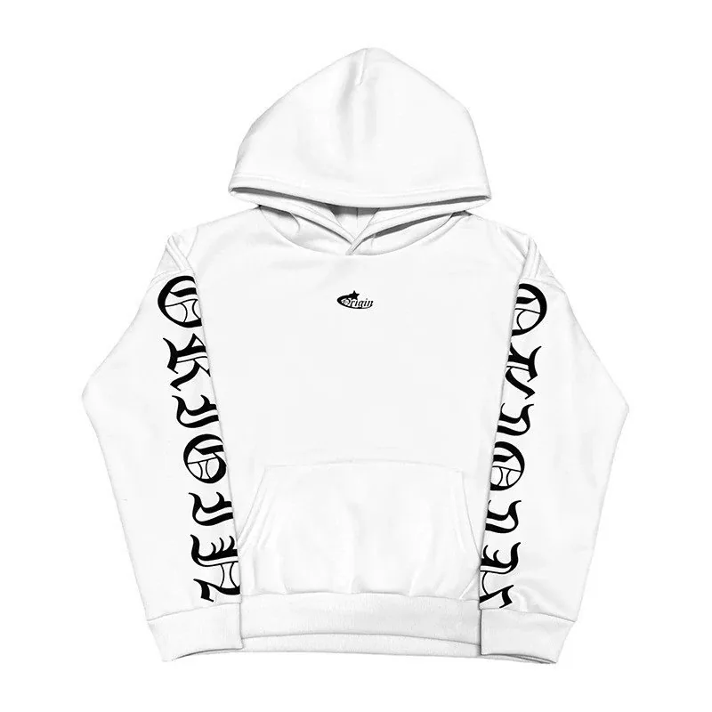 Y2K Letter Print Hoodie — Photo 7