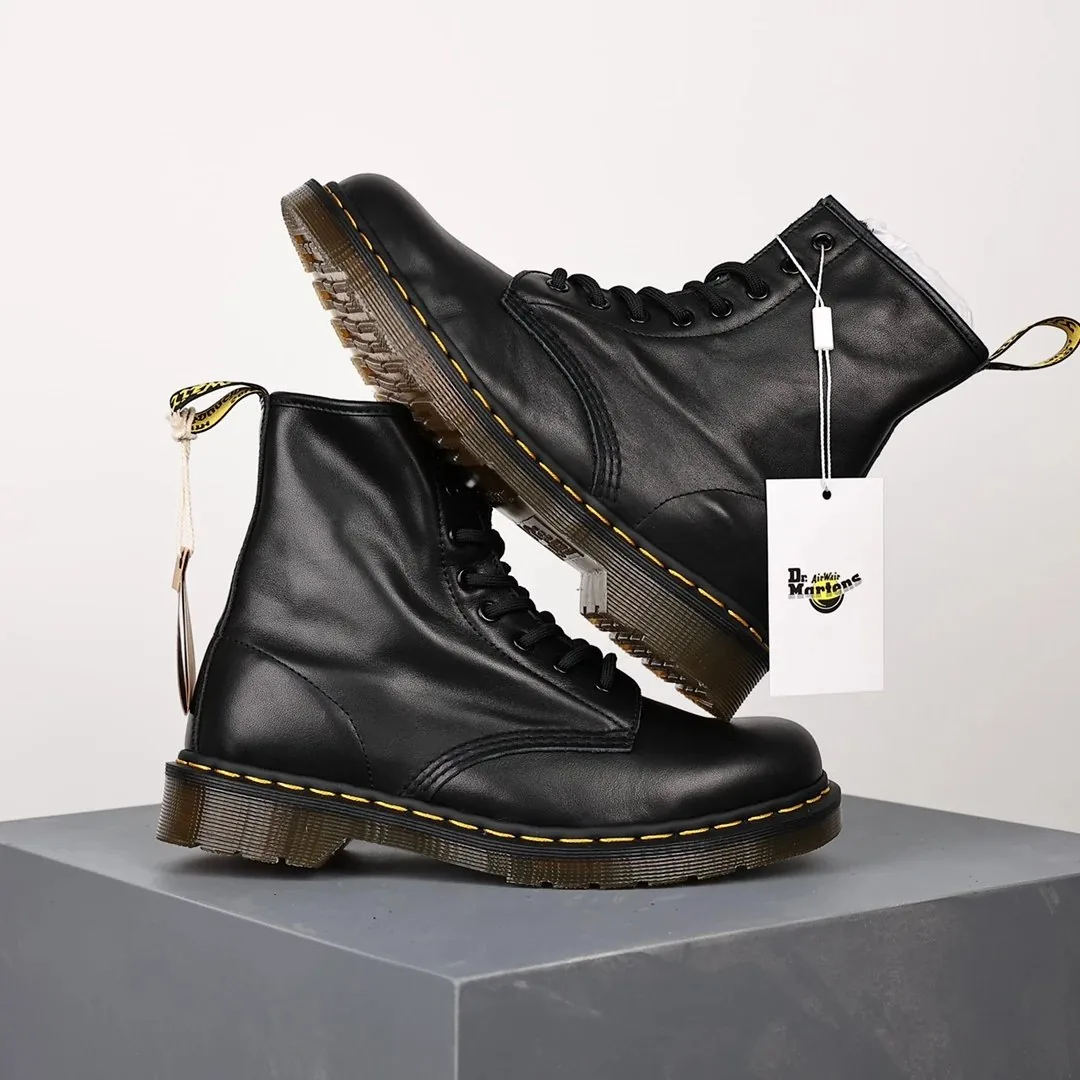 Dr. Martens 1460 Dr. Black Leather Sneakers — QC