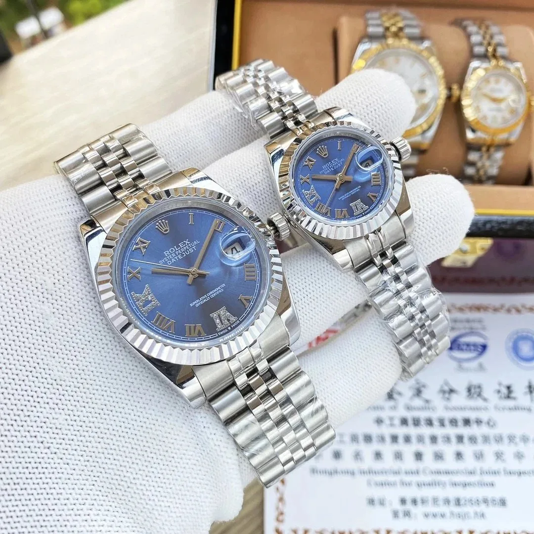Rolex Datejust Pink Dial Watch — QC