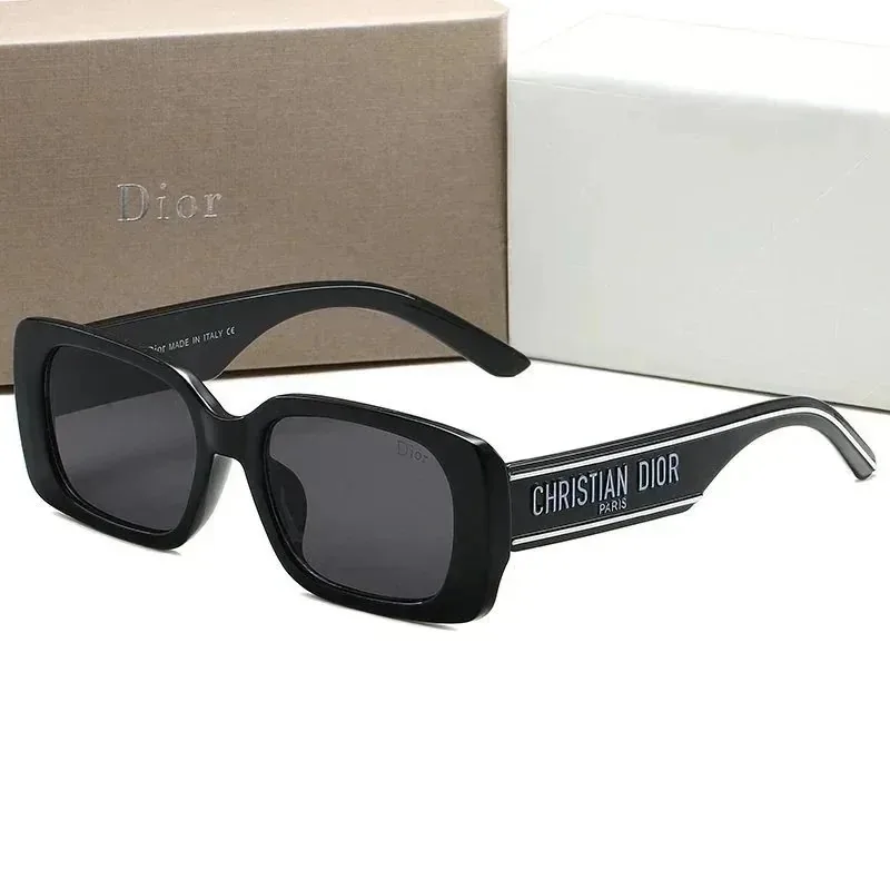 Christian Dior Logo Rectangular Sunglasses