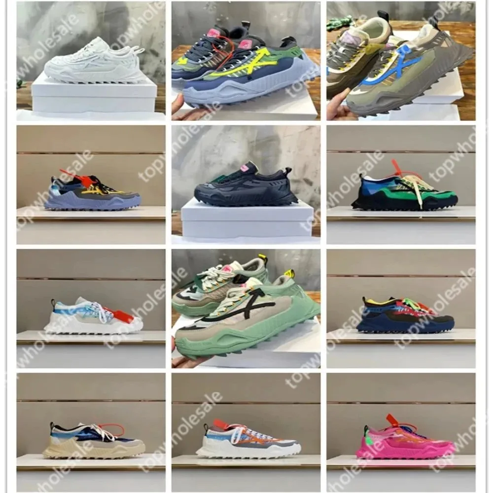 Off-White ODSY-1000 White Lace-Up Skate Shoes