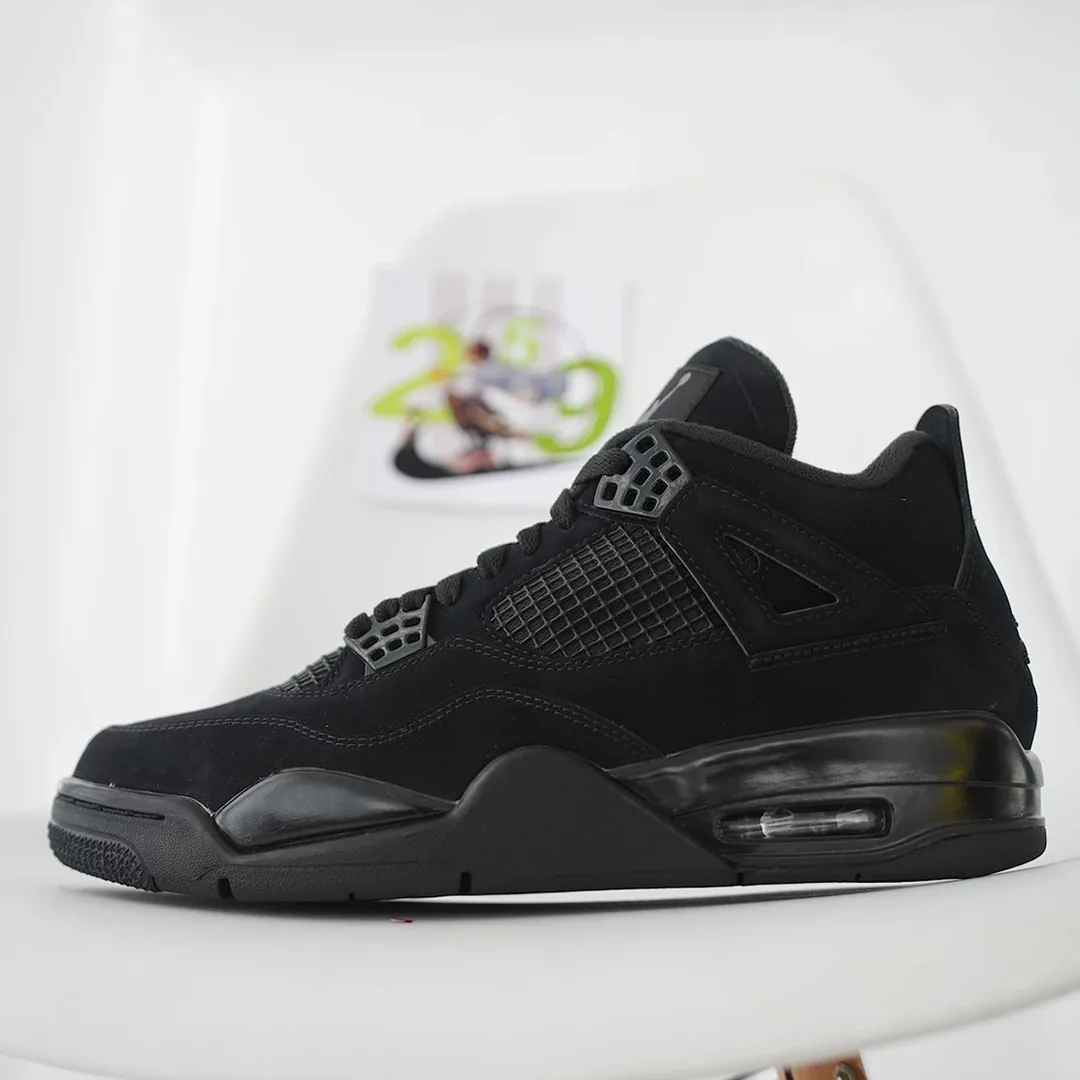 Jordan 4 Grey Basic Trainers — QC