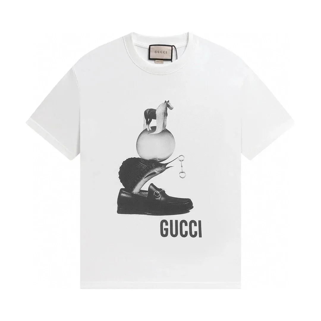 Gucci Bear Print T-Shirt Collection — QC