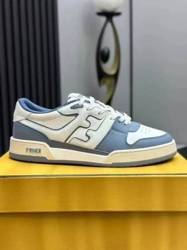 Fendi White Low-Top Skate Shoes — QC