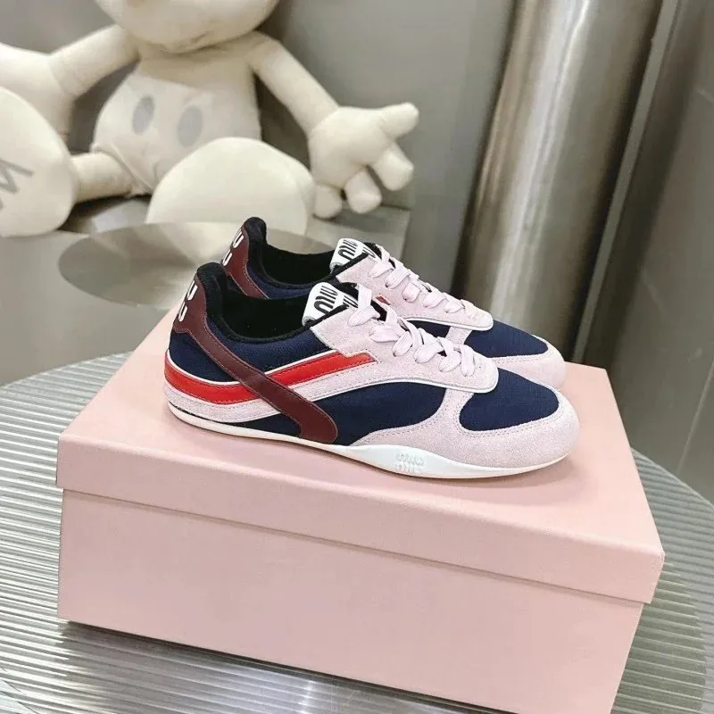 Miu Miu Grey Trainers — Photo 3