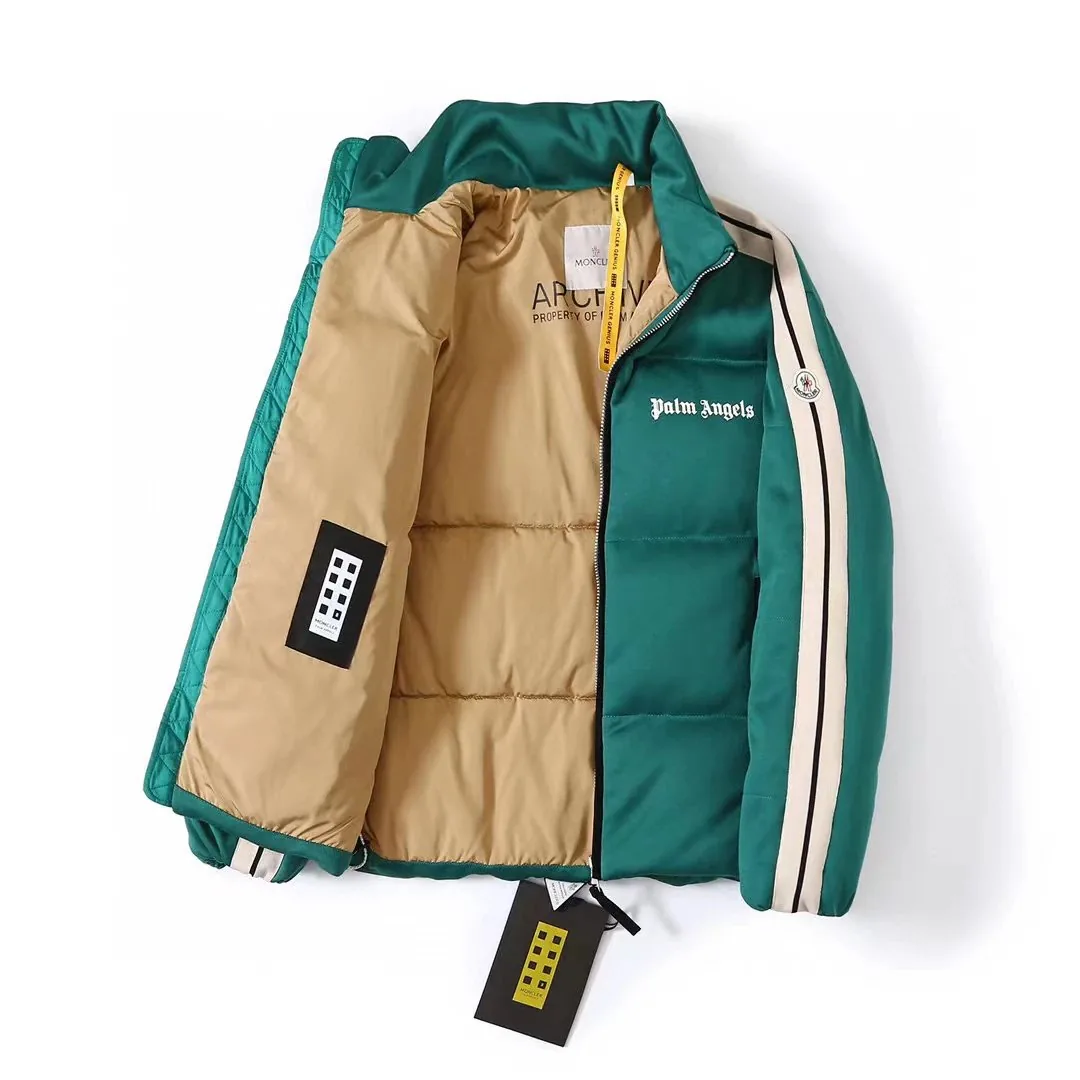 Palm Angels Embroidered Logo Down Jacket — Photo 4