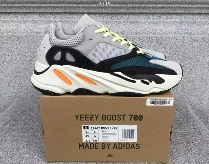 Adidas Yeezy 350 Grey Running Shoes — QC
