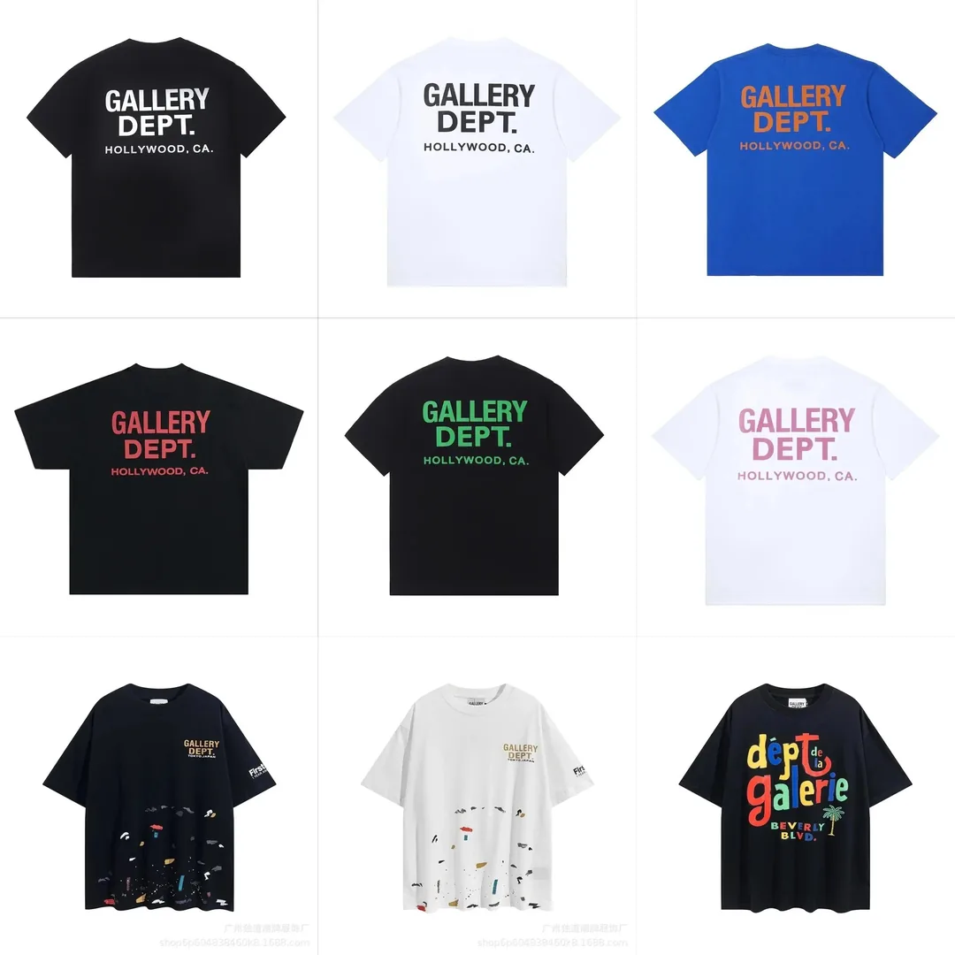 Gallery Dept Hollywood Logo T-Shirt Collection