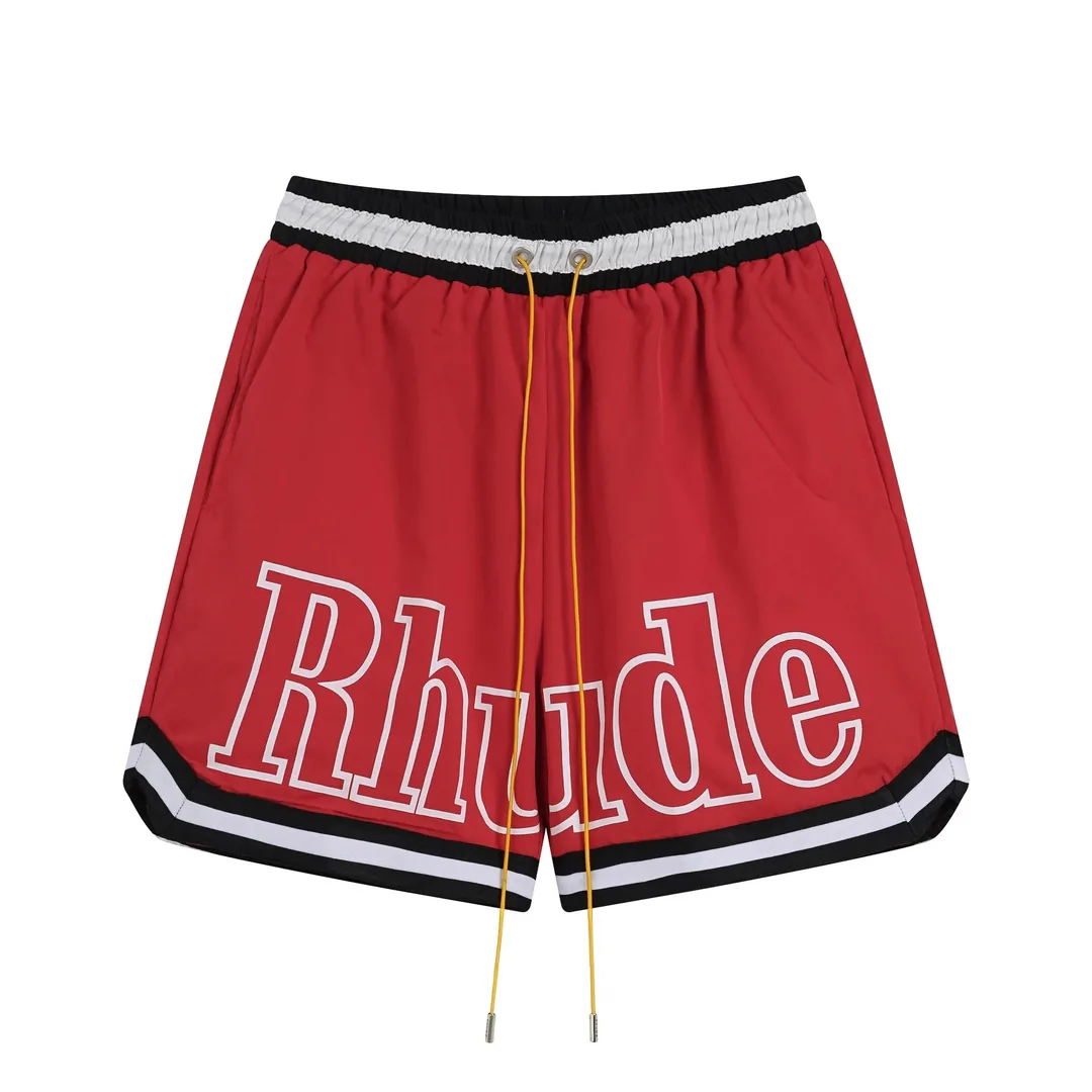 Rhude Letter Logo Knit Shorts — Photo 11