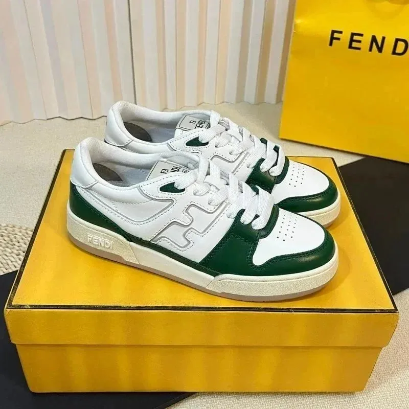 Fendi Match Low-Top Sneakers — Photo 11