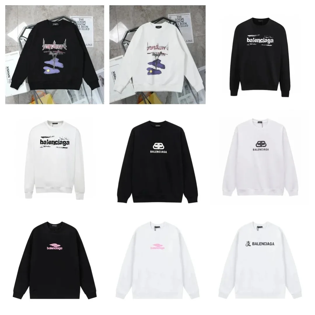 Balenciaga Logo Crewneck Sweatshirt Collection