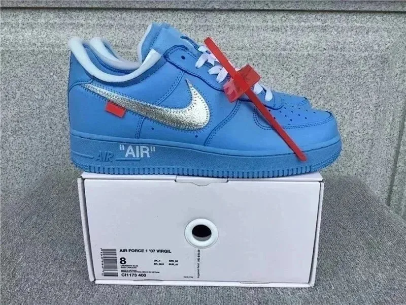 Nike Air Force 1 Lace-Up Trainers — Photo 9