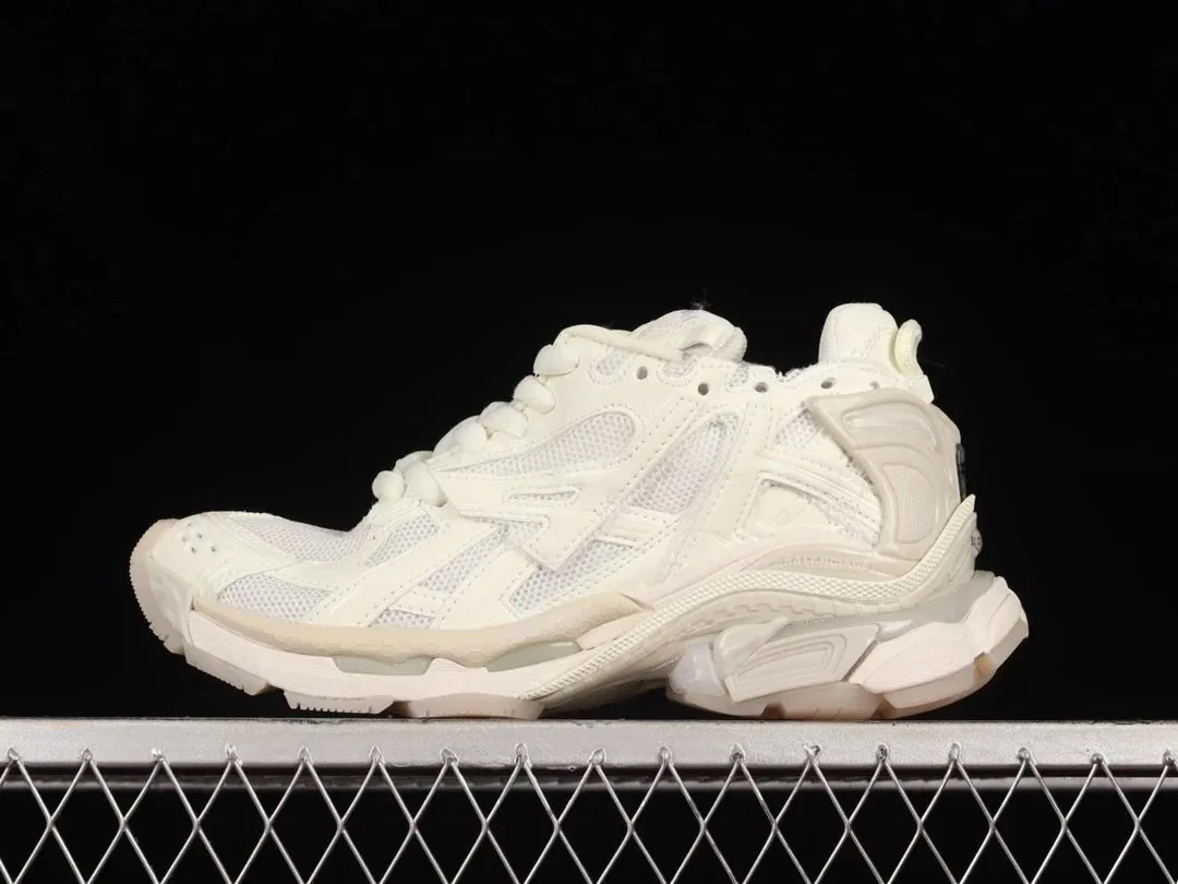 Balenciaga Runner Navy Trainers — photo 11