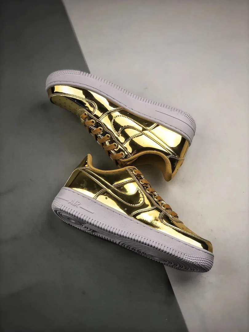 Nike Air Force 1 Lunar Mirror Gold — Photo 7