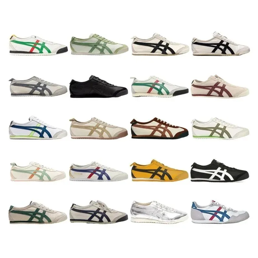 Onitsuka Tiger Mexico 66 White Trainers